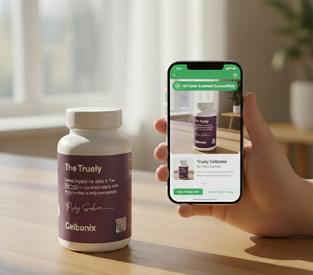 Medicine scan illustration